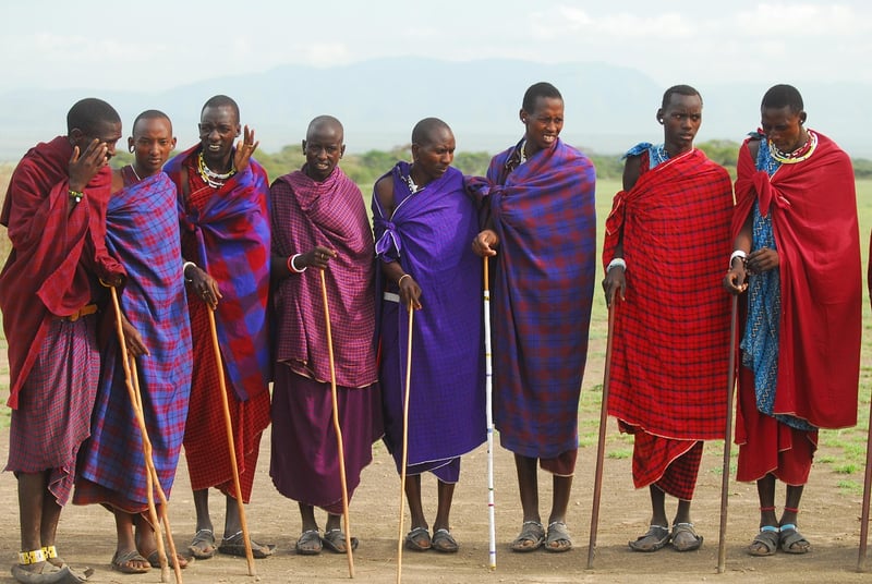Maasai Tribespeople